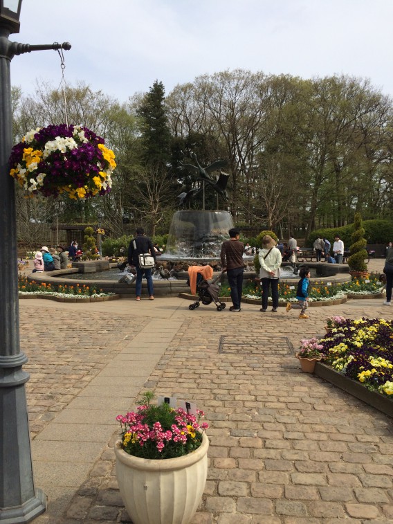 船橋アンデルセン公園　噴水